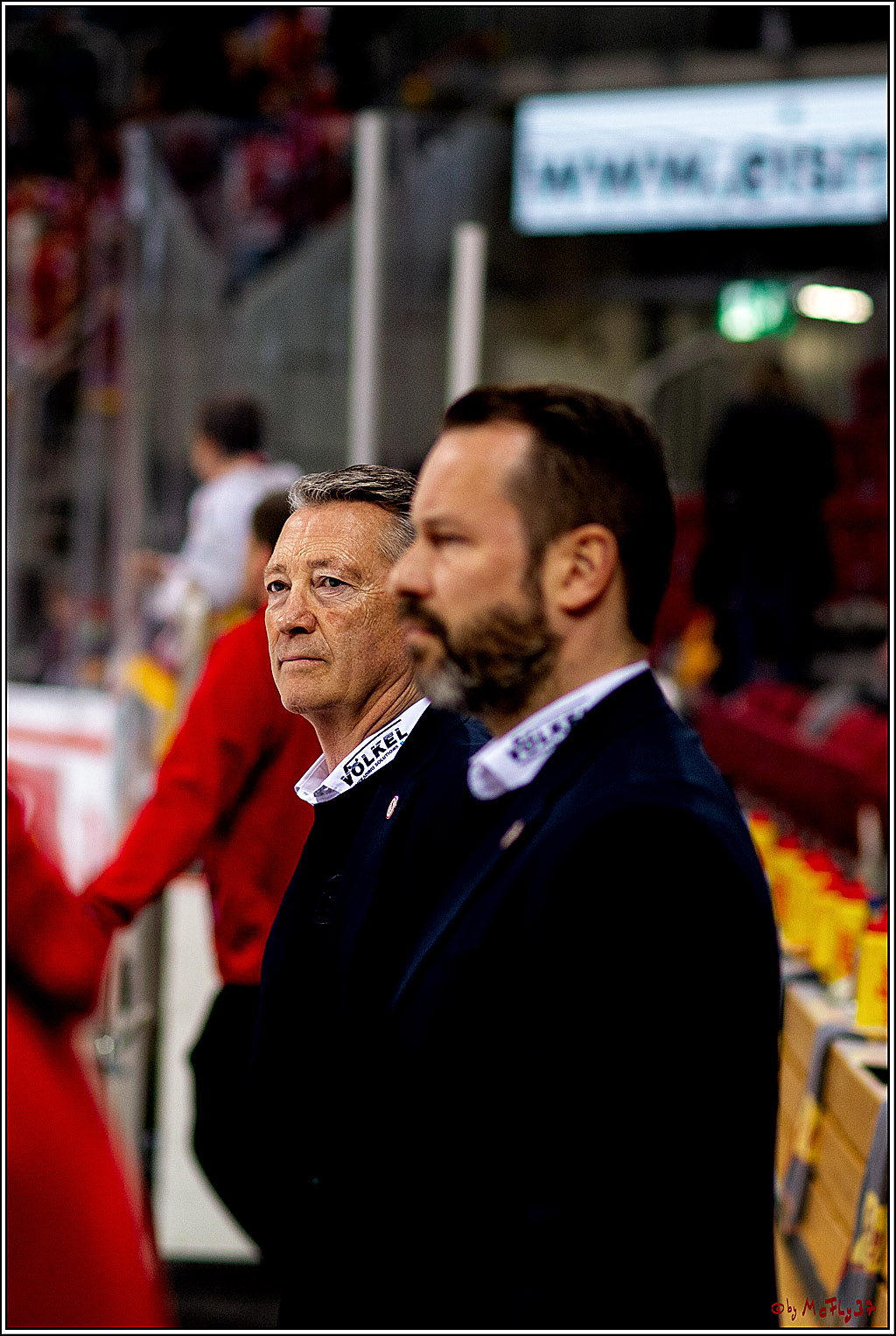 PENNY DEL Viertelfinale 4. Spiel; Duesseldorfer EG - Red Bull Muenchen; Duesseldorf, 16.04.2022